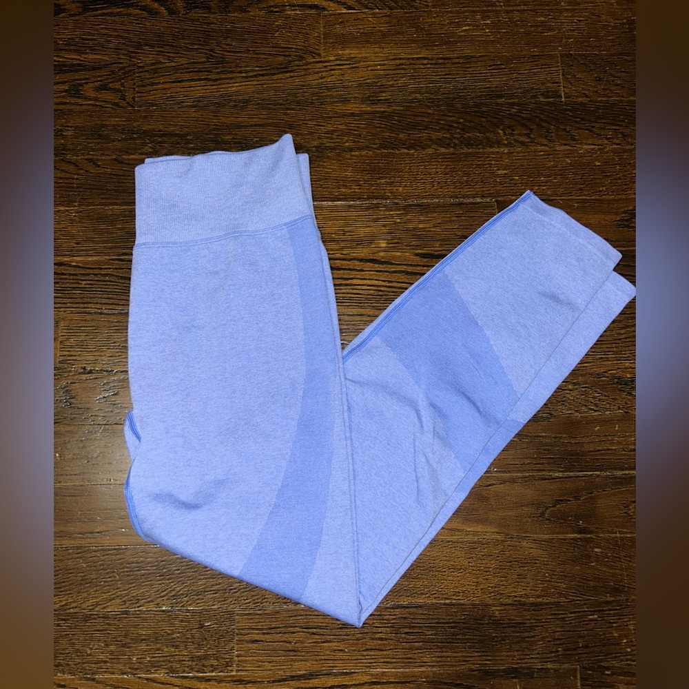 PINK Athletic Leggings, Baby Blue Size Large